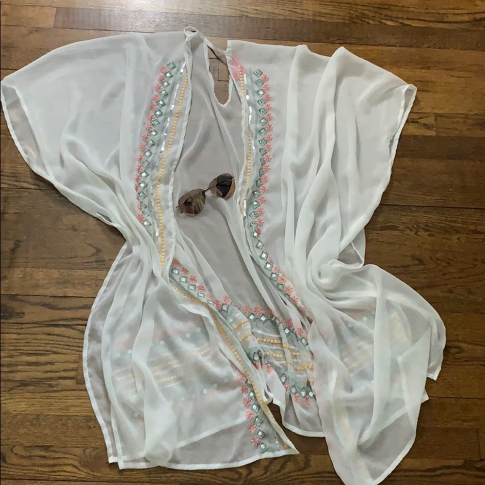 Betsey Johnson Kimono Beach Cover Up